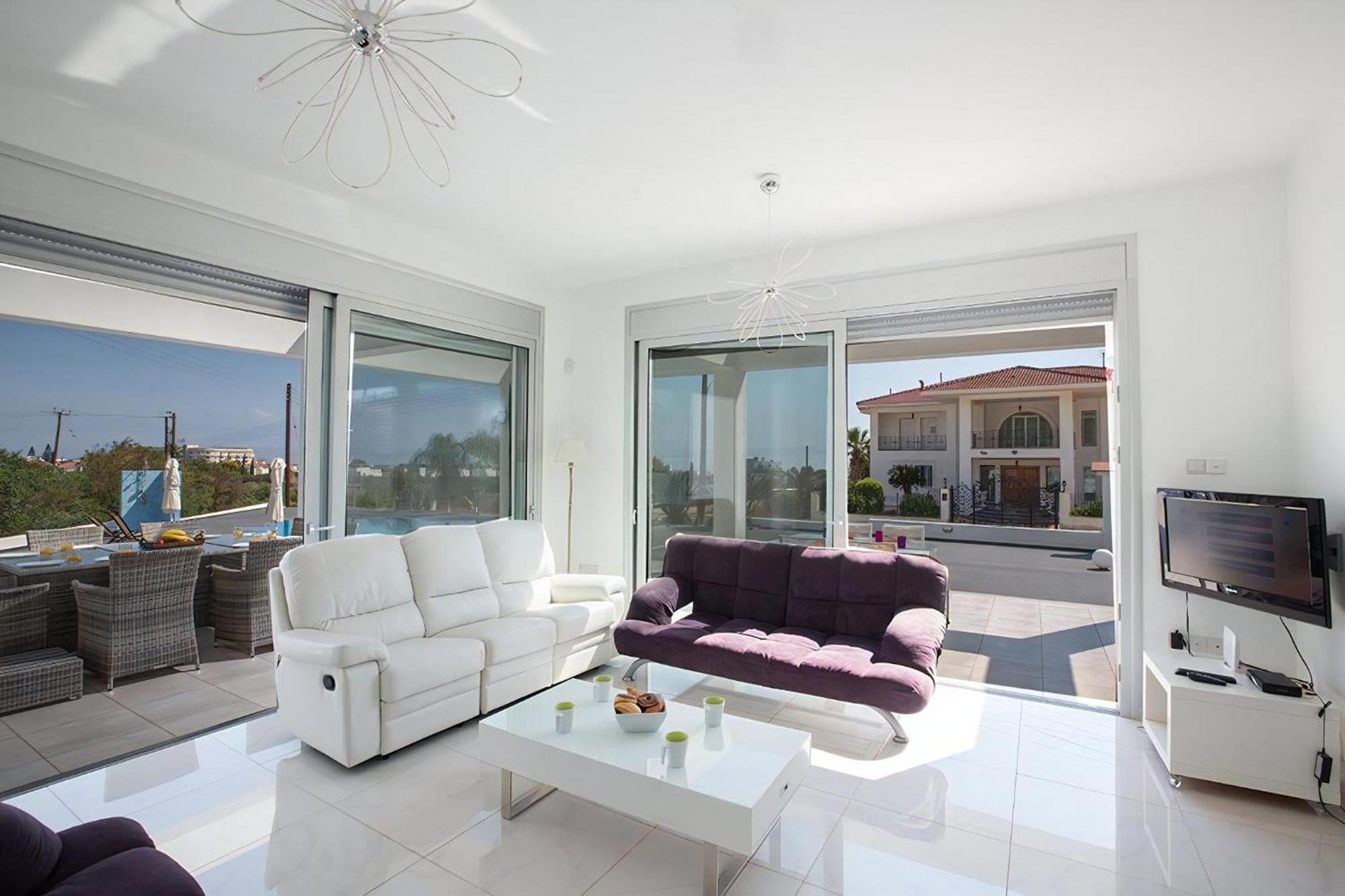 Villa Protara Chrysos - Beautiful 5 Bedroom Protaras Villa - Walking Distance To Fig Tree Bay Esterno foto