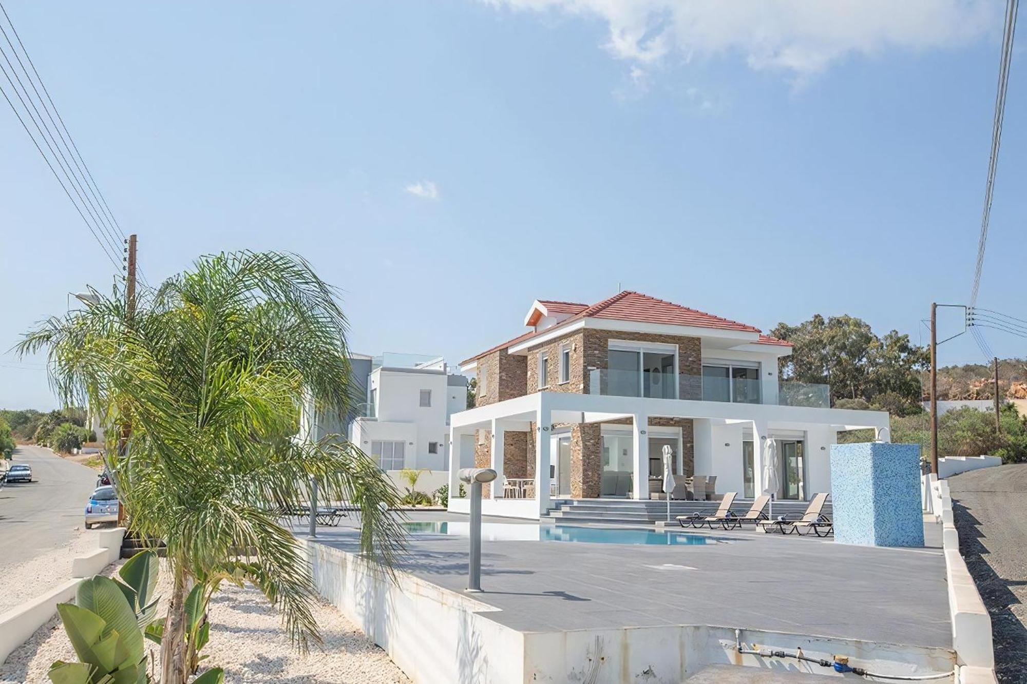 Villa Protara Chrysos - Beautiful 5 Bedroom Protaras Villa - Walking Distance To Fig Tree Bay Esterno foto